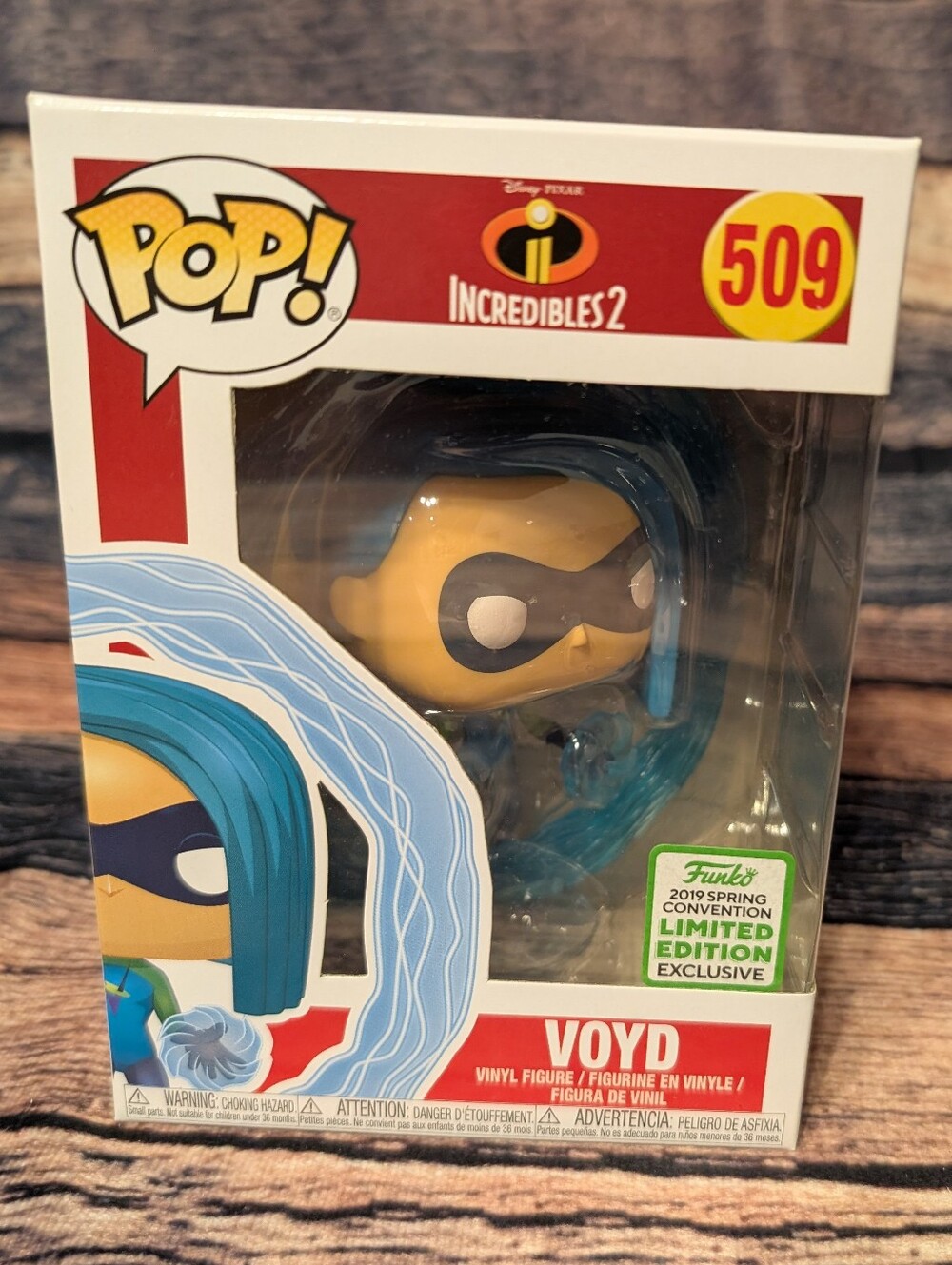 Funko Pop Disney Pixar Incredibles 2 Voyd Vinyl Figure